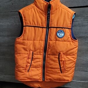 Carter's 4T Orange Kids Puffer Vest